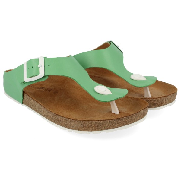 Haflinger - Women's Bio Memphis - Sandalen Gr 36 braun/grün von Haflinger