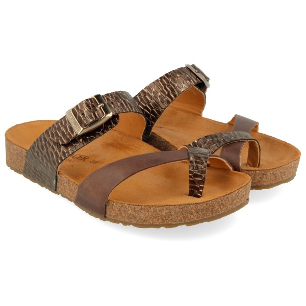 Haflinger - Women's Juno - Sandalen Gr 36 braun von Haflinger