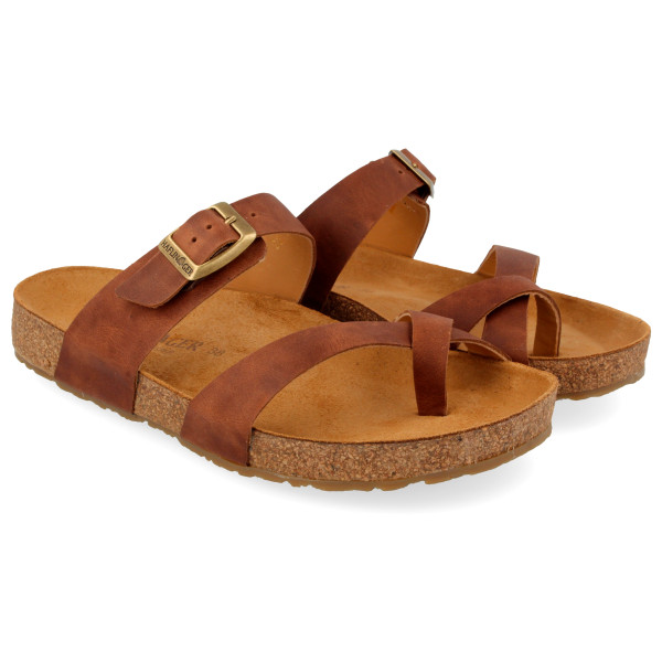 Haflinger - Women's Juno - Sandalen Gr 37 braun von Haflinger