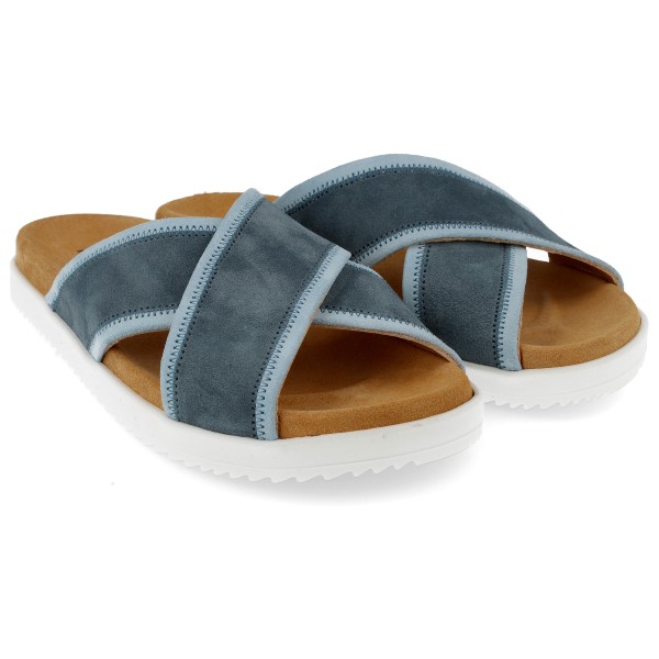 Haflinger - Women's Summer Slides Palma - Sandalen Gr 41 blau von Haflinger