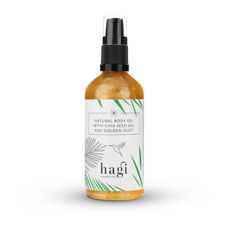 Hagi Cosmetics Body Care Hagi Cosmetics Body Care Natural Body Glow Oil koerperoel 100.0 ml von Hagi Cosmetics