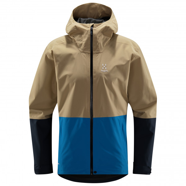 Haglöfs - Finch Proof Jacket - Regenjacke Gr L braun von Haglöfs