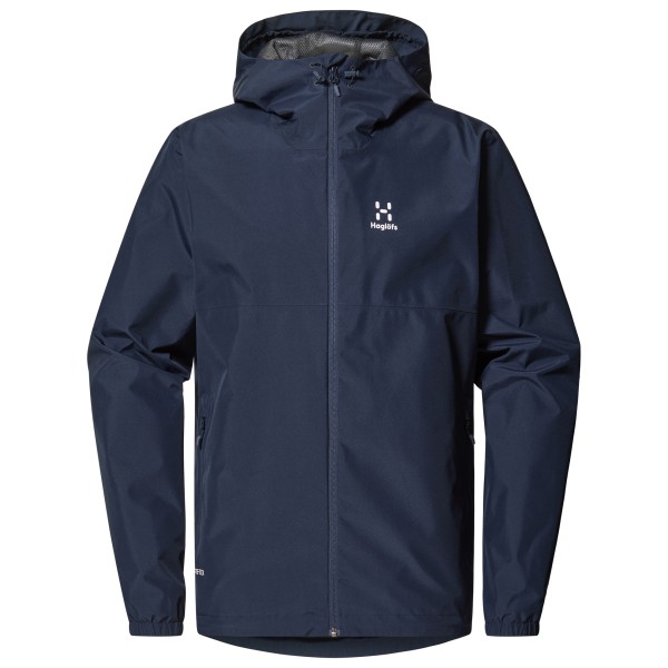 Haglöfs - Hajk GTX Jacket - Regenjacke Gr L blau von Haglöfs