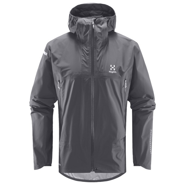 Haglöfs - L.I.M GTX Active Jacket - Regenjacke Gr L grau von Haglöfs