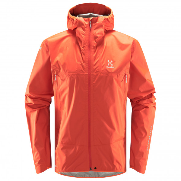 Haglöfs - L.I.M GTX Jacket - Regenjacke Gr L rot von Haglöfs