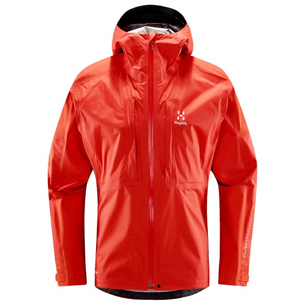 Haglöfs - L.I.M Rugged GTX Jacket - Regenjacke Gr L;S rot von Haglöfs