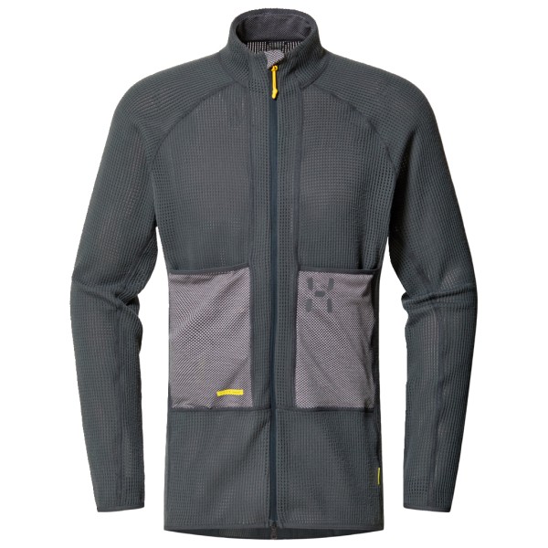 Haglöfs - L.I.M ZT II Air Mid - Fleecejacke Gr L grau von Haglöfs