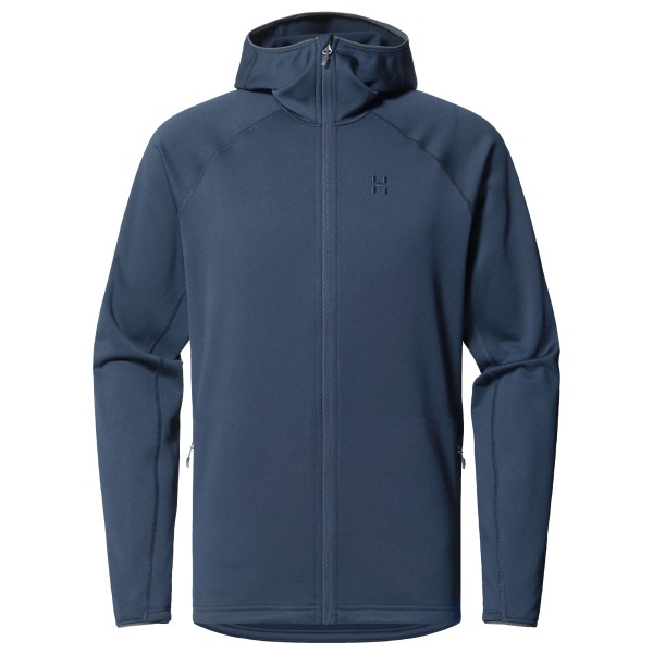 Haglöfs - Magma Mid Hood - Fleecejacke Gr L blau von Haglöfs