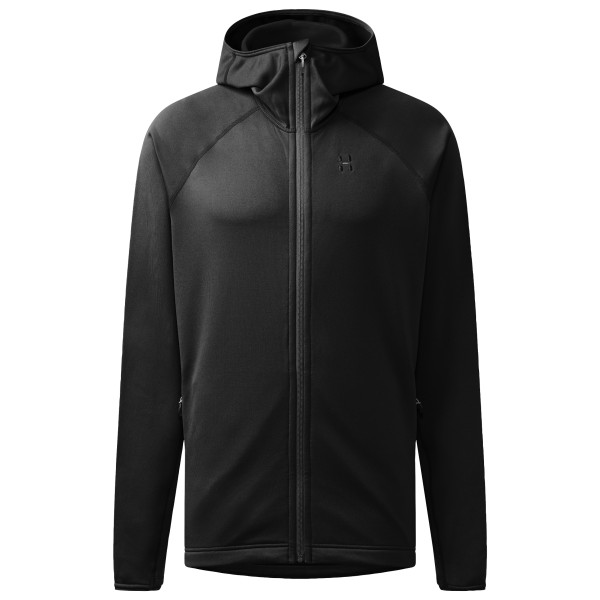 Haglöfs - Magma Mid Hood - Fleecejacke Gr L schwarz von Haglöfs