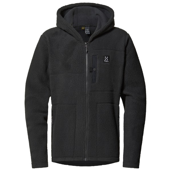 Haglöfs - Malung Pile Hood - Fleecejacke Gr L schwarz von Haglöfs