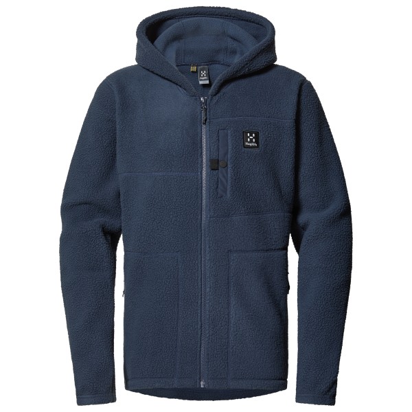 Haglöfs - Malung Pile Hood - Fleecejacke Gr M blau von Haglöfs