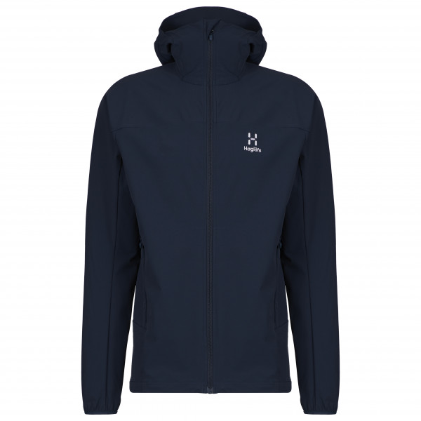 Haglöfs - Move Softshell Hood - Softshelljacke Gr L blau von Haglöfs