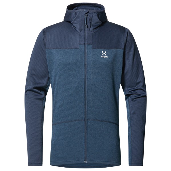 Haglöfs - Roc Flash Mid Hood - Fleecejacke Gr L blau von Haglöfs