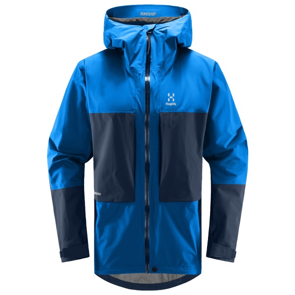 Haglöfs - Roc Sheer GTX Jacket - Regenjacke Gr L blau von Haglöfs