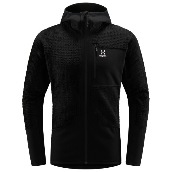 Haglöfs - Roc Spitz Mid Hood - Fleecejacke Gr XL schwarz von Haglöfs