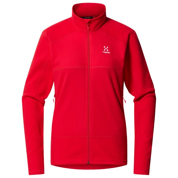 Haglöfs - Women's Buteo Mid Jacket - Fleecejacke Gr L rot von Haglöfs