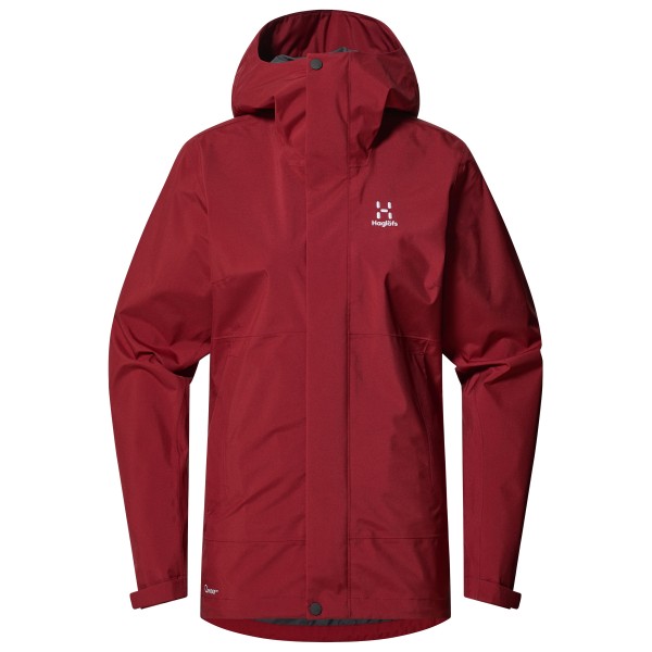 Haglöfs - Women's Koyal Proof Jacket - Regenjacke Gr M rot von Haglöfs