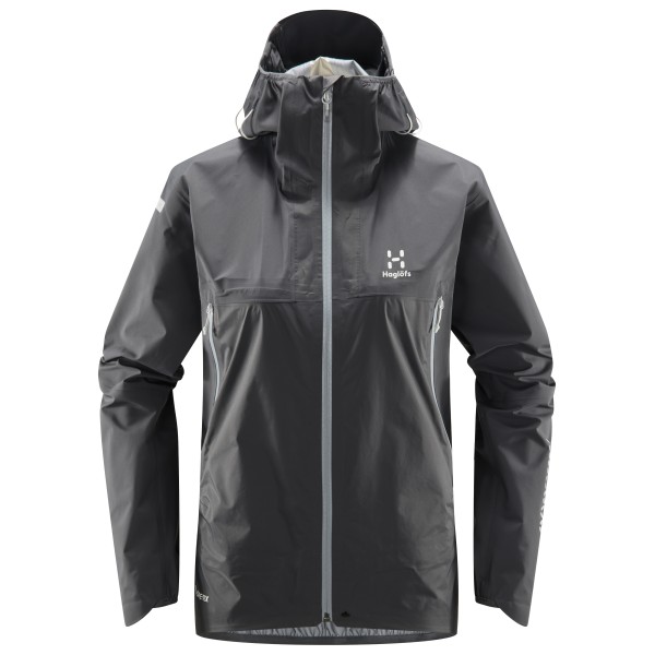 Haglöfs - Women's L.I.M GTX Active Jacket - Regenjacke Gr L grau/schwarz von Haglöfs