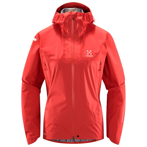 Haglöfs - Women's L.I.M GTX Active Jacket - Regenjacke Gr L rot von Haglöfs