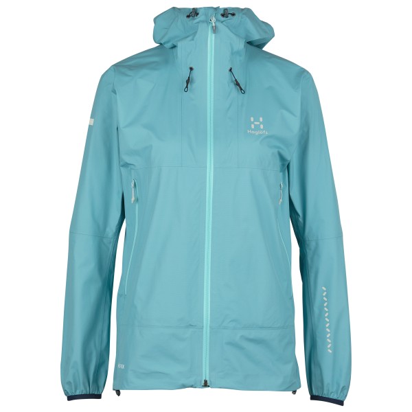 Haglöfs - Women's L.I.M GTX II Jacket - Regenjacke Gr L türkis von Haglöfs