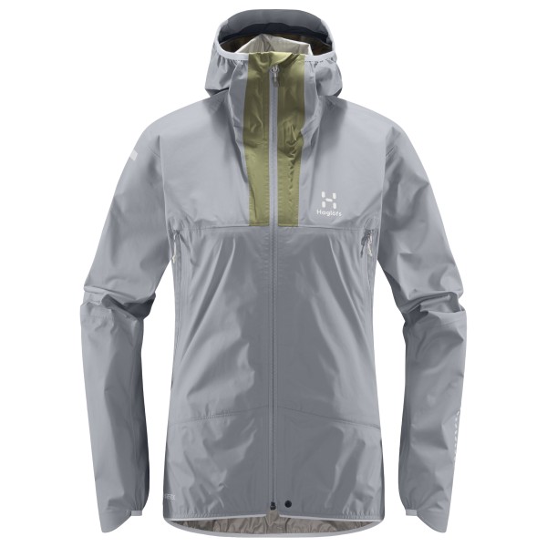 Haglöfs - Women's L.I.M GTX Jacket - Regenjacke Gr L grau von Haglöfs