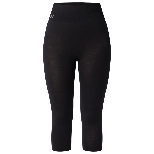 Haglöfs - Women's Latnja Wool 3/4 Pant - Merinounterwäsche Gr L;M;S;XL;XS schwarz von Haglöfs