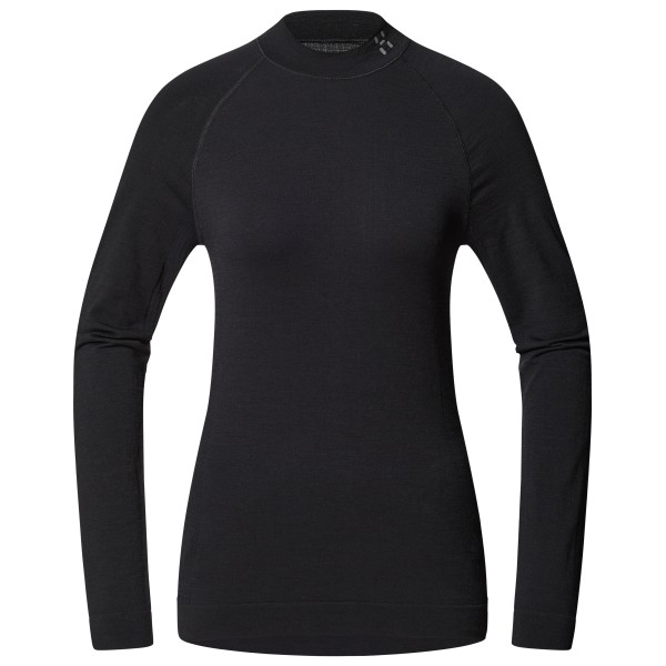 Haglöfs - Women's Latnja Wool Crew Neck - Merinounterwäsche Gr M;S;XL;XS schwarz von Haglöfs