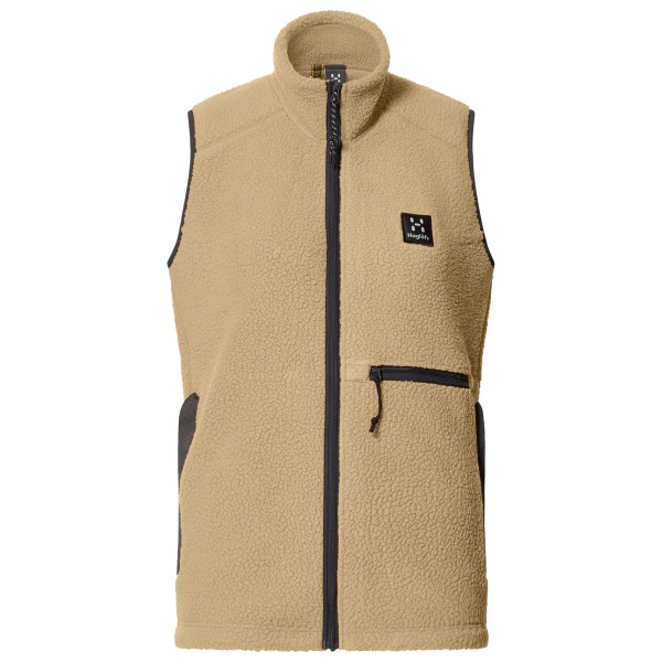 Haglöfs - Women's Malung Pile Vest - Fleecegilet Gr S beige von Haglöfs