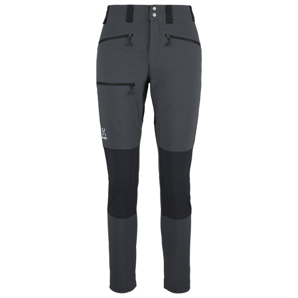 Haglöfs - Women's Mid Slim Pant - Trekkinghose Gr 34 - Short grau von Haglöfs