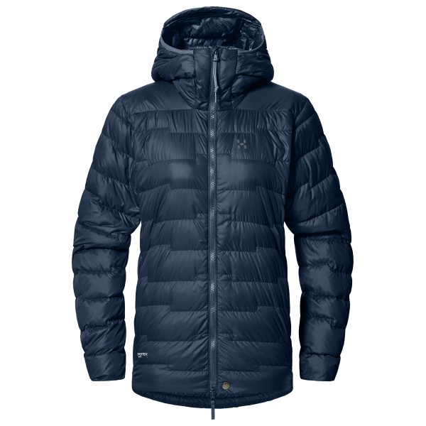 Haglöfs - Women's ROC Flash Down Hood - Daunenjacke Gr S blau von Haglöfs