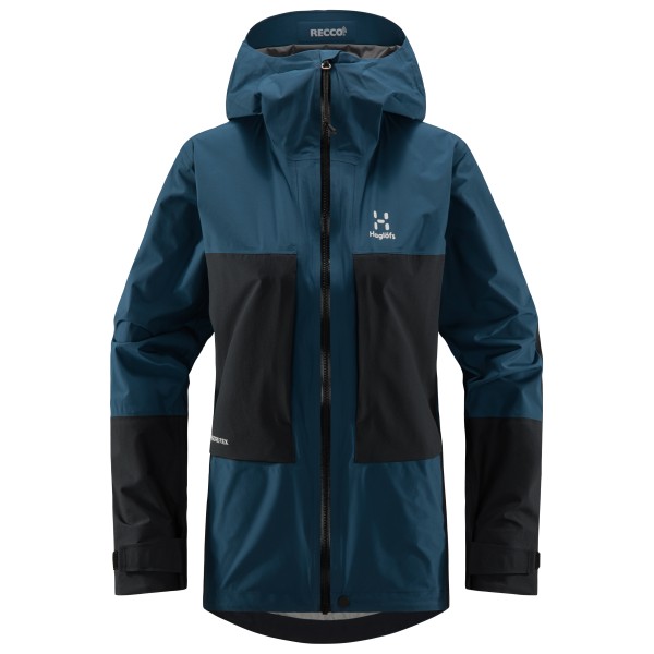 Haglöfs - Women's Roc Sheer GTX Jacket - Regenjacke Gr L blau von Haglöfs