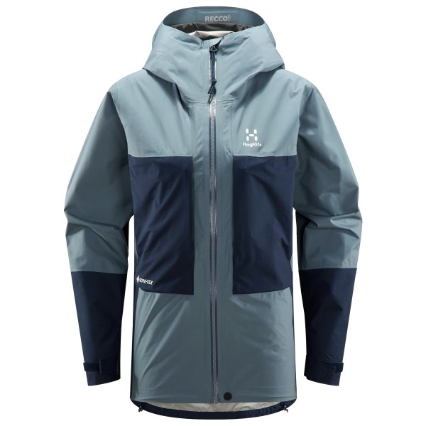 Haglöfs - Women's Roc Sheer GTX Jacket - Regenjacke Gr L blau von Haglöfs