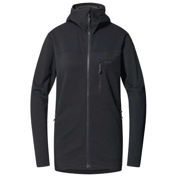 Haglöfs - Women's Rosson Mid Hood - Fleecejacke Gr M schwarz von Haglöfs