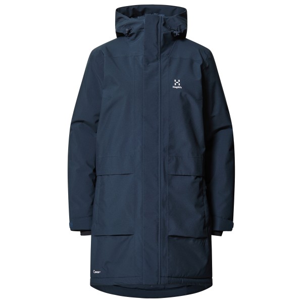 Haglöfs - Women's Salix Proof Mimic Parka - Parka Gr L blau von Haglöfs