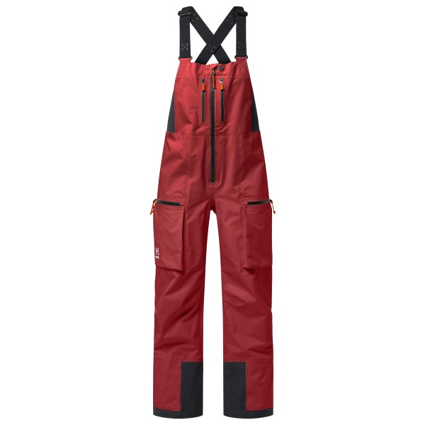 Haglöfs - Women's Vassi GTX Pro Bib - Skihose Gr L rot von Haglöfs