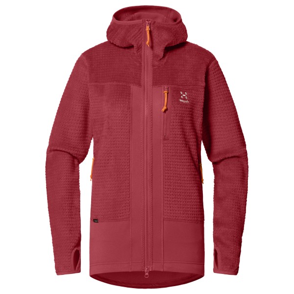 Haglöfs - Women's Vassi Mid Hood - Fleecejacke Gr S rot Haglöfs - Women's Vassi Mid Hood - Fleecejacke Gr S rot von Haglöfs