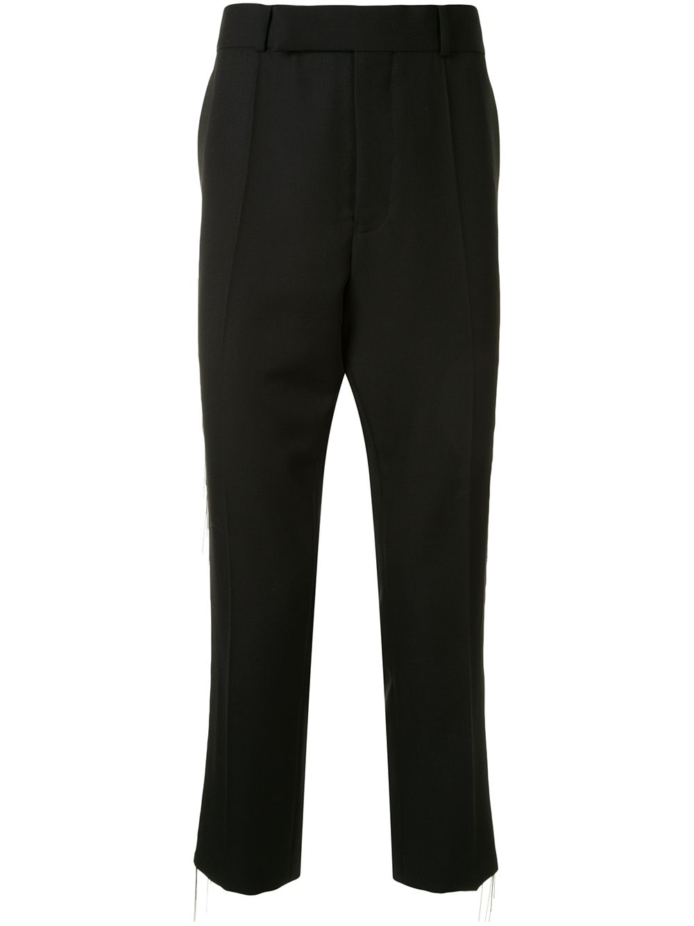 Haider Ackermann chain detail wool trousers - Black von Haider Ackermann