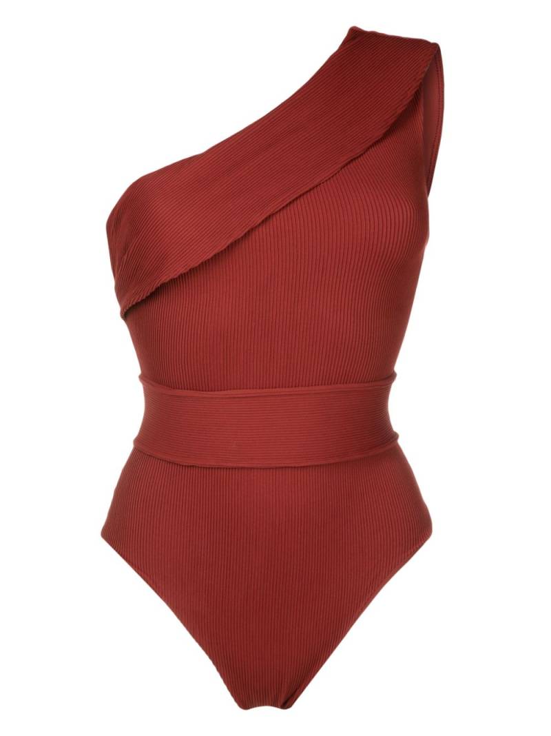 Haight Maria ribbed swimsuit - Brown von Haight