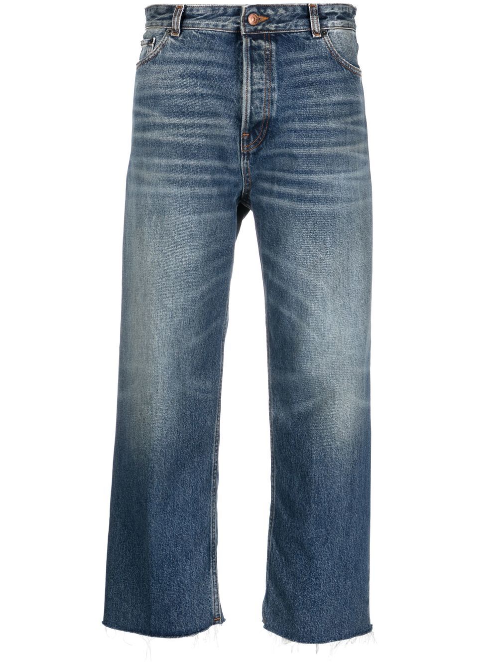 Haikure straight-leg cropped jeans - Blue von Haikure