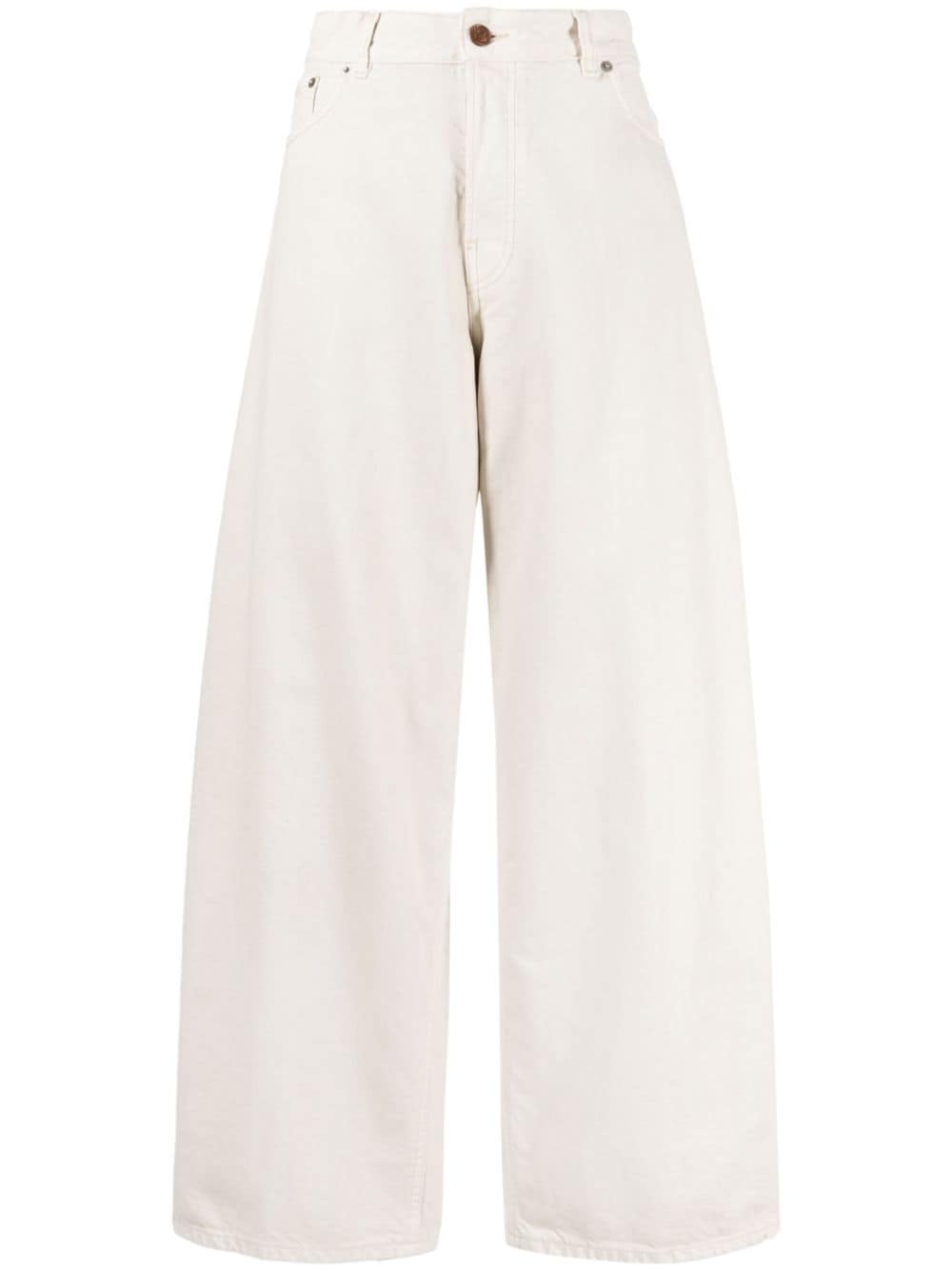 Haikure Bethany mid-rise wide-leg jeans - Neutrals von Haikure