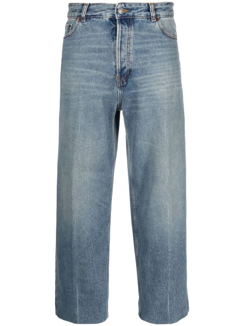 Haikure Betty high-rise cropped jeans - Blue von Haikure