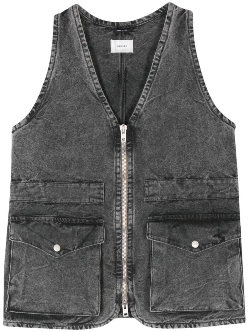 Haikure Gena gilet - Grey von Haikure