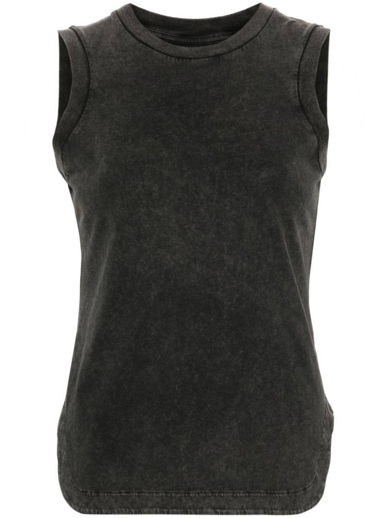 Haikure Leslie cotton tank top - Black von Haikure