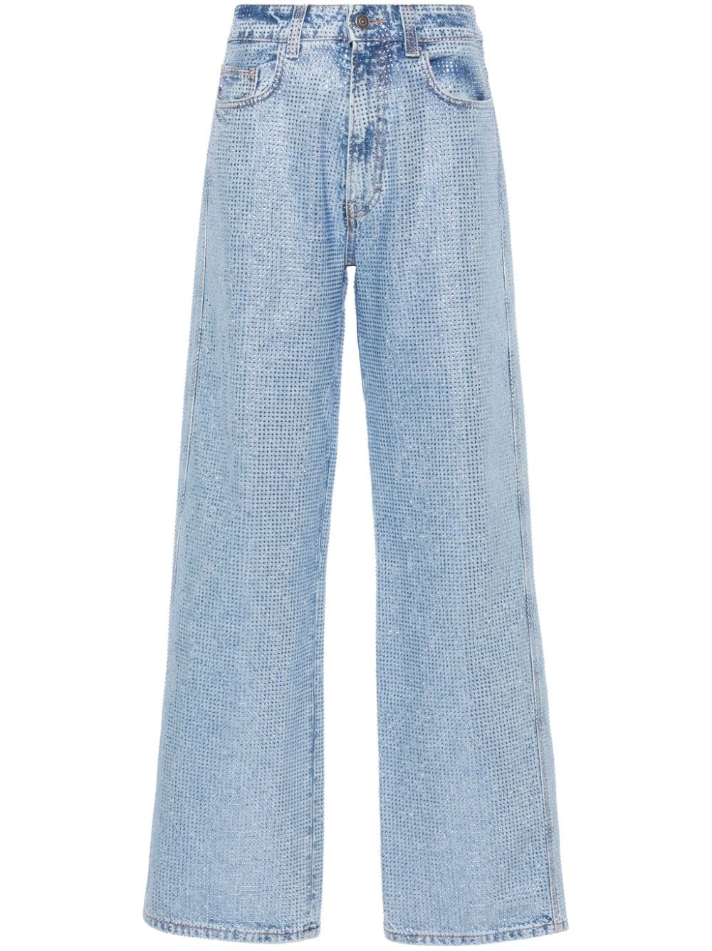 Haikure Winona low-rise wide-leg jeans - Blue von Haikure