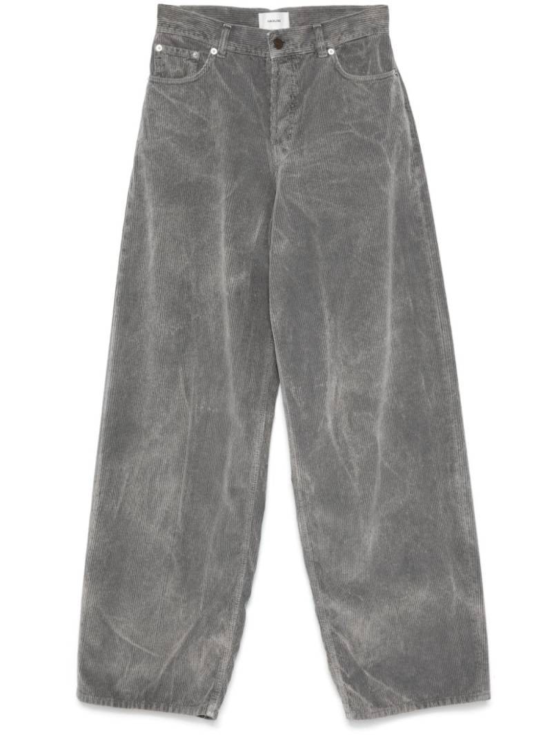 Haikure corduroy trousers - Grey von Haikure