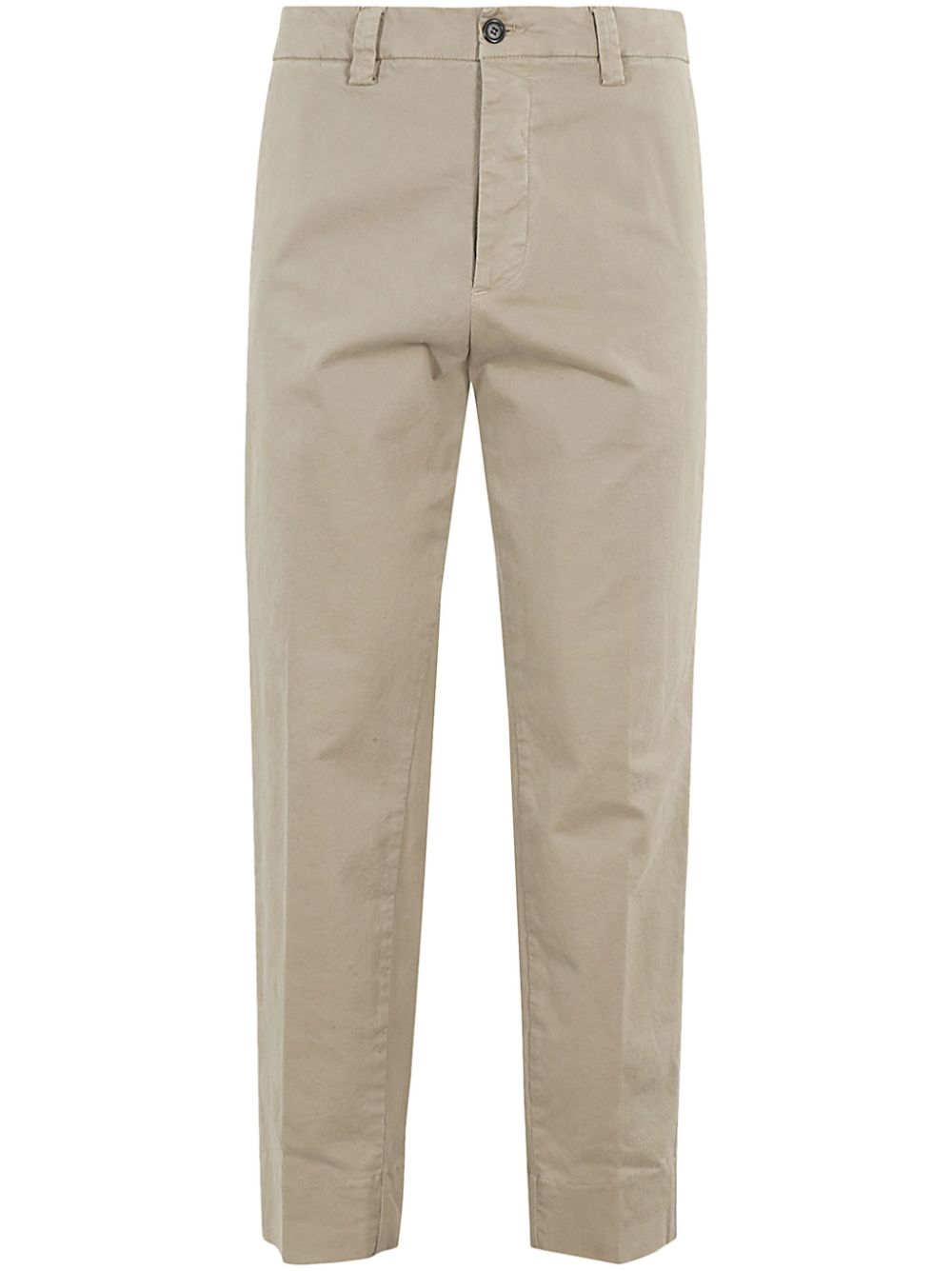 Haikure cotton straight-leg pants - Neutrals von Haikure