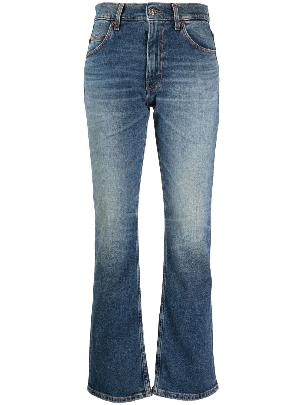 Haikure faded-effect bootcut jeans - Blue von Haikure