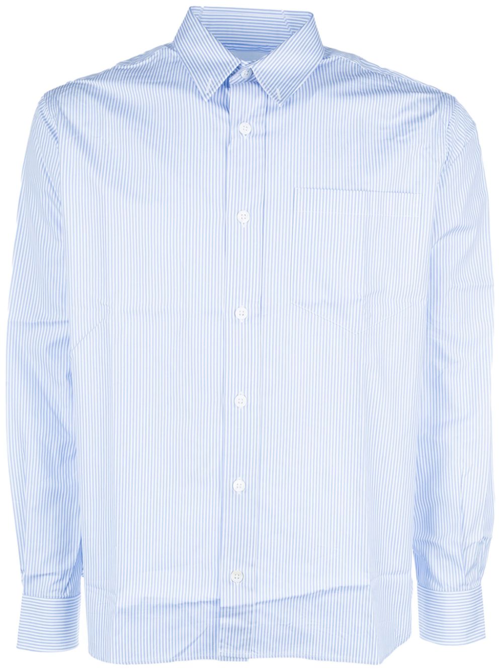 Haikure pinstriped shirt - Blue von Haikure