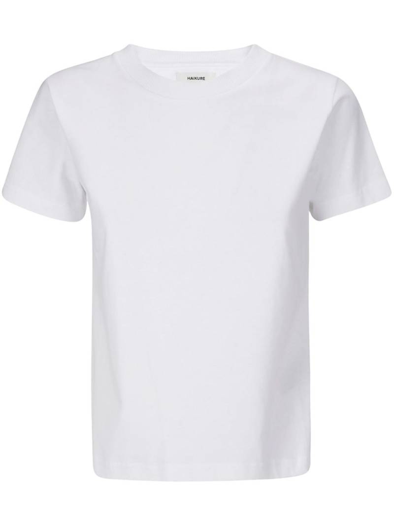 Haikure short-sleeve cotton T-shirt - White von Haikure