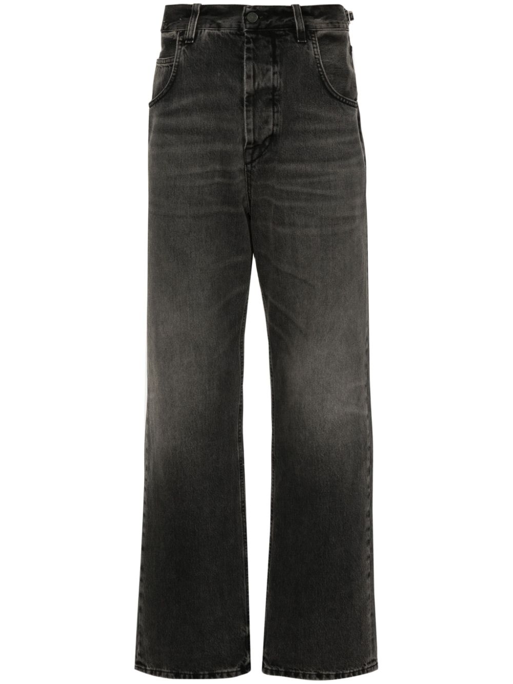 Haikure straight-leg jeans - Black von Haikure